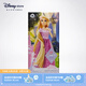 迪士尼（Disney）經(jīng)典公主艾莎安娜貝兒手辦女孩玩具洋娃娃玩偶兒童生日禮物 長發(fā)公主 17cm