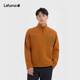 LAFUMA樂(lè )飛葉戶(hù)外長(cháng)袖T恤男士 秋冬薄絨立領(lǐng)半拉鏈運動(dòng)打底衫LMTS5DL60