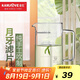 金灶（KAMJOVE）月牙過濾茶水分離杯 玻璃茶杯帶把辦公室玻璃杯綠茶公道杯GO-35 【手工吹制 一杯多用】 300ml