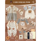 密寶莉香港新生嬰兒衣服禮盒套裝春夏送滿(mǎn)月男寶寶百天實(shí)用見(jiàn)面禮物高檔 卡菲熊【A款】四季款 行李箱 66cm 新生-滿(mǎn)月-百天寶寶