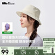 蕉下（beneunder）輕薄便攜收納漁夫帽防曬帽遮陽(yáng)帽女登山帽太陽(yáng)帽子男GP739海巖灰