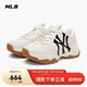 MLB男女成人大童老爹鞋厚底增高運動鞋女3ASHC104N-50BGL-250
