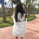JAVC超火連帽衛衣女秋冬季加絨加厚學(xué)生寬松個(gè)性百搭小眾慵懶風(fēng)外套潮 白色-(春秋款) L 建議 100/115斤