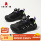 ABC KIDS兒童運(yùn)動(dòng)鞋2025秋季新款男童運(yùn)動(dòng)鞋網(wǎng)布透氣旋鈕扣女童休閑跑步鞋 黑色 29 內(nèi)長(zhǎng)約17.5cm