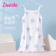 笛莎（DEESHA）【100%棉】?jì)和屡棺酉募颈】畹鯉П承募揖臃照{服