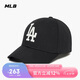 MLB棒球帽子秋夏硬頂大標(biāo)鴨舌帽男女同款百搭遮陽帽3ACP0802N-07BKS