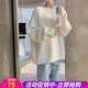 歐貝汐軟糯毛衣女秋冬加厚外套2025新款慵懶風(fēng)寬松小個(gè)子內搭上衣針織衫 白色 均碼 【建議80-130斤】