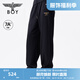 BOY LONDON春夏男女同款抑菌高街黑色休閑潮牌針織長褲N15902 黑色 M
