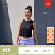 耐克（NIKE）官方ONE DRI-FIT女子速干短款背心夏季新款反光FN2846 010黑 M