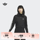 adidas經(jīng)典復古運動(dòng)立領(lǐng)夾克外套女裝春季阿迪達斯官方三葉草 黑色(推薦選大一碼)   S