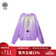 TCH輕奢潮牌圓領(lǐng)衛衣女同款秋冬新款燙鉆時(shí)尚休閑圓領(lǐng)衫T69D118007 S
