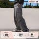 adidas速干防曬UPF50+寬松多口袋運(yùn)動(dòng)褲傘兵褲阿迪達(dá)斯輕運(yùn)動(dòng)   深灰   M