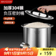 美廚（maxcook）米桶米箱儲存罐 304不銹鋼雜糧密封儲物桶裝米米缸6KG MCX7633