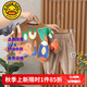G.DUCKKIDS童裝男童套裝春秋季新款兒童衛衣套裝卡通寶寶印花衣服男孩休閑裝 OU熊棕色 100 尺碼2~3歲【 90-100cm】