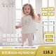 戴維貝拉（DAVE＆BELLA）【Hello Kitty聯(lián)名】女童家居服套裝夏季新款兒童睡衣寶寶衣服 粉色【現貨】 120 cm（建議身高110-120cm）