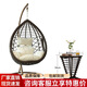 紫葉（ziye）陽臺吊椅室內(nèi)吊籃藤椅網(wǎng)紅搖籃椅戶外家具單人掉椅