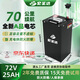 宏圣達電動(dòng)車(chē)鋰電池磷酸鐵鋰三元鋰全新電芯外賣(mài)兩三輪摩托車(chē)動(dòng)力蓄電池 72V25Ah鐵鋰數顯+送快充 50-70公里 15天免費試用 汽車(chē)級動(dòng)力電芯