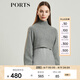 PORTS寶姿女裝 秋冬新品毛衣LL9K439LKF038 灰色 S 4