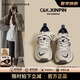 CAMILA KSENIA老爹鞋女2025新款百搭夏季增高阿甘鞋跑步系帶休閑網(wǎng)面透氣運(yùn)動(dòng)鞋 藍(lán)灰色 38