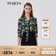 PORTS寶姿春夏新品女裝春夏優(yōu)雅碎花七分袖連衣裙LM8D277MPS158 SYCAMORE PRINT S (4)