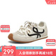 百思圖百思圖25夏運動德訓(xùn)鞋平跟女休閑鞋D3072BM5 米色 38