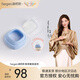 HEGEN海格恩奶瓶瓶領(lǐng)透明奶瓶蓋通用一體化多功能寬口徑進口奶瓶配件 莫蘭迪藍
