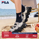 FILA 斐樂(lè)官方女鞋F(xiàn)RAGOLA摩登涼鞋夏季新款時(shí)尚休閑草莓涼鞋子 燧石灰/冰灰-EI 37.5