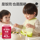 babycare圍兜嬰兒輔食吃飯飯兜小寶寶防水吃飯兜嬰兒兒童硅膠圍嘴