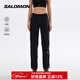 薩洛蒙（Salomon）女款 戶(hù)外運動(dòng) 徒步輕便透氣防水長(cháng)褲 OUTERPATH BASE PANTS 深黑色C22399 L