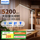 飛利浦（PHILIPS）充電護(hù)眼臺燈學(xué)習(xí)家用高顯色充插兩用學(xué)生宿舍床頭小雅5200毫安