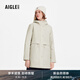 AIGLE艾高棉服GORE-TEX防風(fēng)上衣防雨透汽可拆卸內膽外套女士 砂粉色 BD174 均碼 38