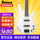 Ibanez依班娜電貝斯GSR200B/280QA主動(dòng)GSR320被動(dòng)bass電貝司新手初學(xué) GSR320-PW 珍珠白