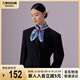萬(wàn)事利真絲絲巾雙面51cm方巾三角巾禮盒節(jié)日送媽媽女友生日禮物冬日花園