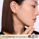 白嵐【8月上新】關(guān)山耳釘虎睛石耳環(huán)耳飾女氣質(zhì)復(fù)古飾品生日禮物送禮 關(guān)山耳釘
