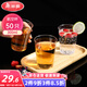 美麗雅 一次性杯子航空杯300ml*50只食品級 大號加厚加硬飲料杯透明