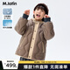 M.Latin/馬拉丁童裝兒童羽絨服24冬新款男女大童輕薄羽絨服 淺咖 150cm