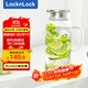樂(lè )扣樂(lè )扣（locknlock）玻璃冷水涼水壺帶把手水杯耐高溫泡茶壺LLG970_1.8L