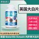 WATERLIFE英國大白片龍魚(yú)錦鯉觀(guān)賞魚(yú)病頭洞腹水腸炎厭食內外寄進(jìn)口水族魚(yú)藥 英國大白片(內寄) 80片瓶裝