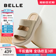 百麗（Belle）質(zhì)感勃肯鞋女商場(chǎng)同款厚底外穿休閑拖D9J1DBT5 杏色 39 (245mm)