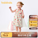 巴拉巴拉兒童連衣裙女童裙子寶寶公主裙2025夏裝國風精致208225111009