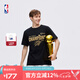 NBA官方2024-25賽季總冠軍紀(jì)念亞歷山大奪冠雷霆T恤短袖男t恤上衣 黑色(俄克拉荷馬雷霆) 3XL