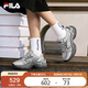 FILA 斐樂(lè )官方魚(yú)刺3代老爹鞋女鞋2025春夏休閑鞋厚底增高鞋運動(dòng)鞋