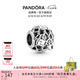 潘多拉（PANDORA）Moments銀手鏈繩可調(diào)節(jié)大小女個(gè)性簡(jiǎn)約小眾七夕情人節(jié)禮物送女友 一鎖定情串飾 均碼