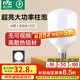 雷士（NVC）LED燈泡球泡節(jié)能 E27大螺口家用商用大功率光源 40瓦白光柱泡