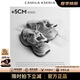 CAMILA KSENIA增高老爹鞋2025新款舒適厚底時(shí)尚復(fù)古透氣鞋休閑運(yùn)動(dòng)鞋 灰色 37