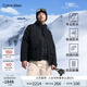 Calvin KleinJeans【戶外防風(fēng)防水】三合一內(nèi)膽可拆卸登山?jīng)_鋒羽絨服J327348 BEH-太空黑 XXL