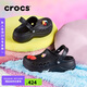 crocs卡駱馳貝雅云彩女士洞洞鞋|208186 黑色-001 37/38(240mm)