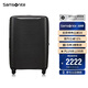 新秀麗（Samsonite）行李箱30英寸拉桿箱簡(jiǎn)約大波浪箱旅行箱包KJ1黑色托運密碼箱