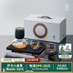 萬(wàn)仟堂（Edenus）整套茶具 簡(jiǎn)約辦公便捷玻璃隔熱大容量茶壺 自在萃茶器·隨手禮 1壺2杯1漏1瀝水墊1茶漏墊1刷 7頭