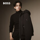 BOSS博斯 【S·COUPS 崔勝澈同款】男士25年冬款輕薄夾克羽絨服 001-黑色 XL (52)